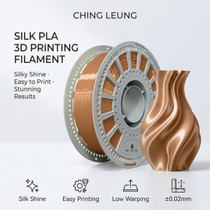 SHIMMERFIL Silk Pale Yellow PLA Filament 1.75mm, High Speed Metallic 3D Printer Filament, Glossy Smooth Finish, ±0.03mm Accuracy, No Clog Tangle Free AMS Friendly Plastic Spool, 1kg (2.2lbs)